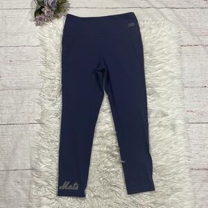 New Balance x MLB Navy New York Mets Performance Capri Leggings